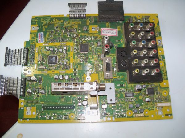 entrada de AV e RF Panasonic Th-42pv70lb   Tnpa4216